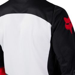 BLUZA FOX 180 FLOW WHITE/RED  ENDURO CROSS