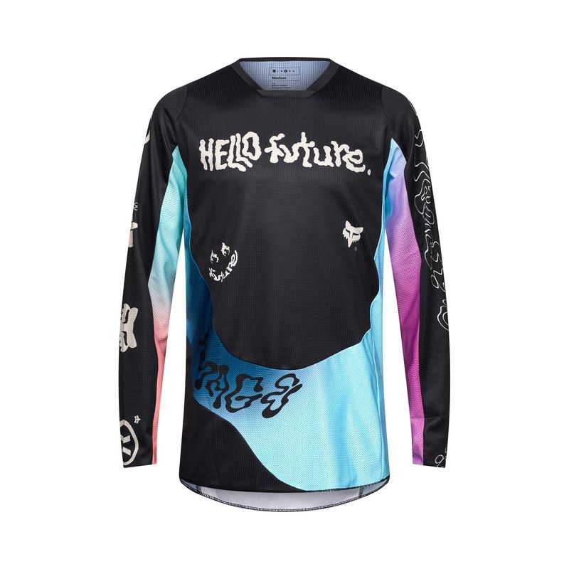 BLUZA FOX 180 HELLO FUTURE BLACK ENDURO CROSS BLUZA FOX 180 HELLO FUTURE BLACK ENDURO CROSS
