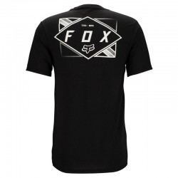 T-SHIRT FOX BURNT TECH BLACK  ENDURO CROSS