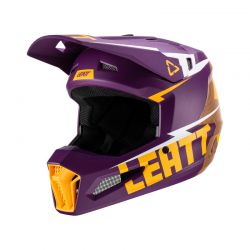 KASK Z GOGLAMI LEATT KIT MOTO 3.5 V23 INDIGO (53-54CM) 
