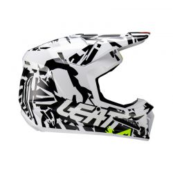 KASK Z GOGLAMI LEATT KIT MOTO 3.5 V23 ZEBRA (53-54CM) 