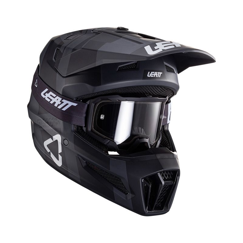 KASK Z GOGLAMI LEATT KIT MOTO 3.5 V24 BLACK (55-56CM) KASK Z GOGLAMI LEATT KIT MOTO 3.5 V24 BLACK (55-56CM)