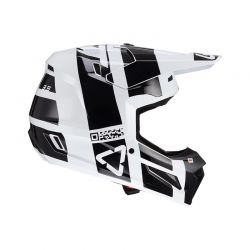 KASK Z GOGLAMI LEATT KIT MOTO 3.5 V24 BLACK/WHITE (55-56CM) 