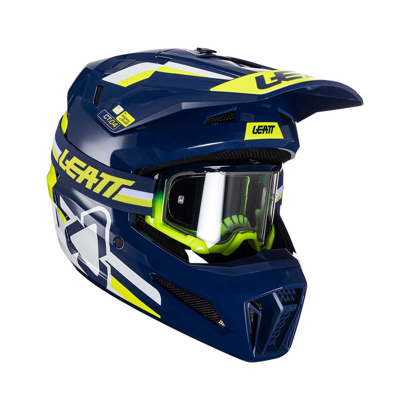 KASK Z GOGLAMI LEATT KIT MOTO 3.5 V24 BLUE (55-56CM) KASK Z GOGLAMI LEATT KIT MOTO 3.5 V24 BLUE (55-56CM)