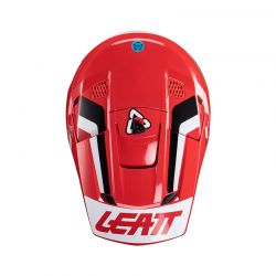 KASK Z GOGLAMI LEATT KIT MOTO 3.5 V24 RED (55-56CM) 