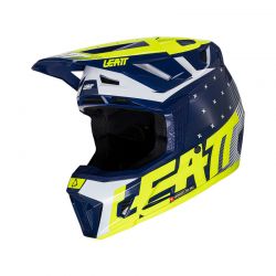 KASK Z GOGLAMI LEATT KIT MOTO 7.5 V24 BLUE (57-58CM) 