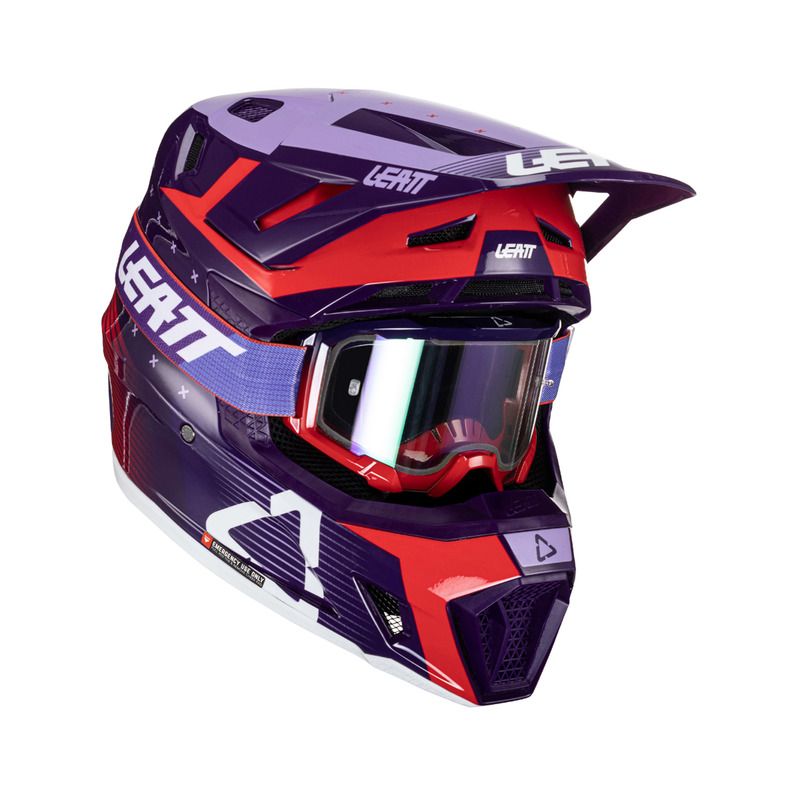 KASK Z GOGLAMI LEATT KIT MOTO 7.5 V24 SUNDOWN (55-56CM) 