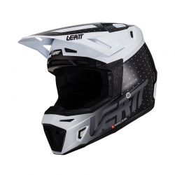 KASK Z GOGLAMI LEATT KIT MOTO 8.5 V24 BLACK/WHITE (57-58CM) 