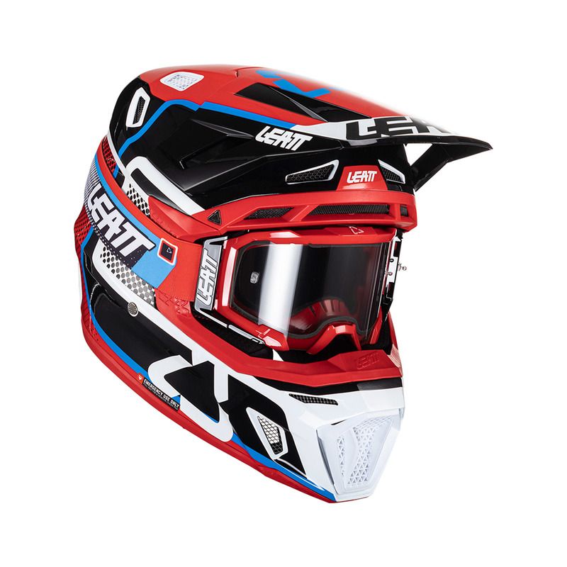 KASK Z GOGLAMI LEATT KIT MOTO 8.5 V24 RED (57-58CM) KASK Z GOGLAMI LEATT KIT MOTO 8.5 V24 RED (57-58CM)