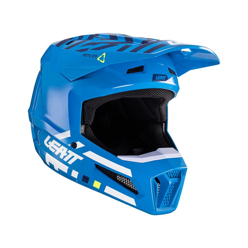 KASK LEATT MOTO 2.5 V24 CYAN (55-56CM) 