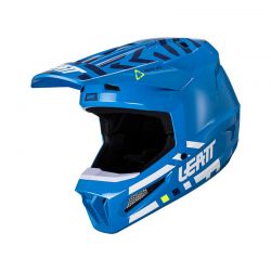 KASK LEATT MOTO 2.5 V24 CYAN (55-56CM) 