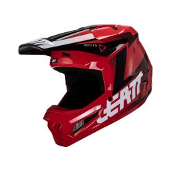 KASK LEATT MOTO 2.5 V24 RED (55-56CM) 