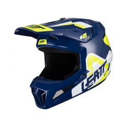 KASK LEATT JUNIOR MOTO 3.5 V24 BLUE (51-52CM) 