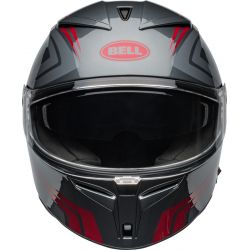 KASK BELL LITHIUM ECE6 JETSTREAM GRAY/CANDY RED 