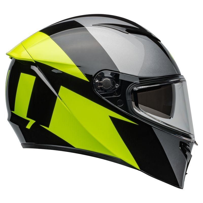 KASK BELL LITHIUM ECE6 SHEAR METALLIC GREY/RETINA KASK BELL LITHIUM ECE6 SHEAR METALLIC GREY/RETINA