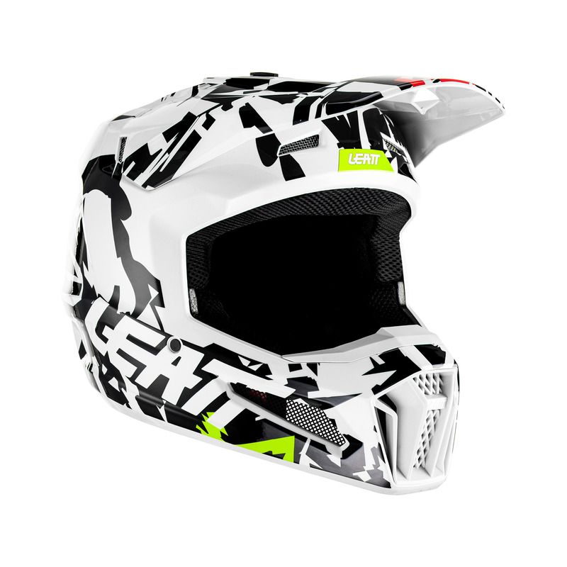 KASK LEATT JUNIOR MOTO 3.5 V23 ZEBRA (51-52CM) KASK LEATT JUNIOR MOTO 3.5 V23 ZEBRA (51-52CM)