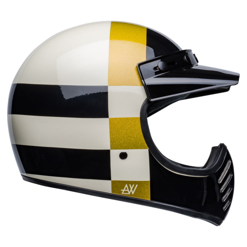 KASK BELL MOTO-3 ATWLYD ORBIT WHITE/BLACK 