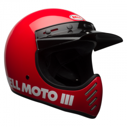 KASK BELL MOTO-3 CLASSIC RED 