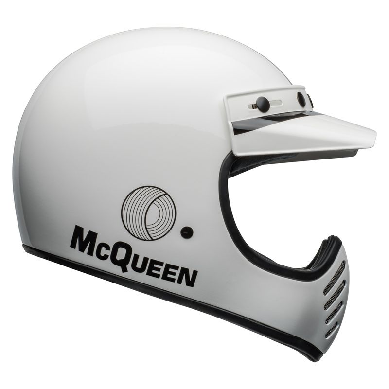 KASK BELL MOTO-3 ECE6 SMQ AGS WHITE/BLACK 