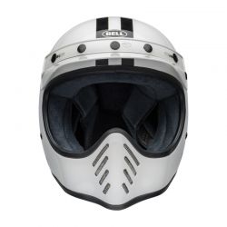 KASK BELL MOTO-3 ECE6 SMQ AGS WHITE/BLACK 