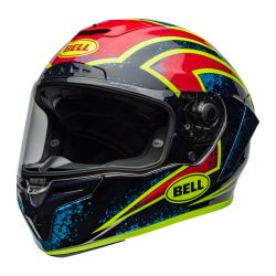 KASK BELL RACE STAR ECE6 DLX XENON BLUE/RETINA 