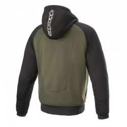 BLUZA MOTOCYKLOWA ALPINESTARS CHROME SPORT BLACK/FOREST 