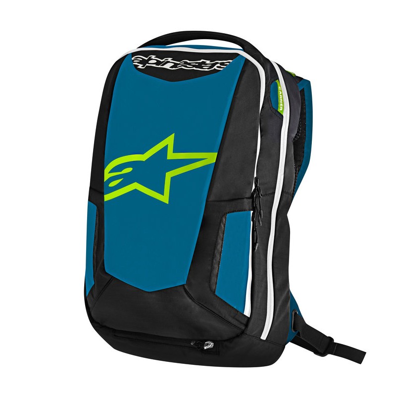 PLECAK ALPINESTARS CITY HUNTER BLUE BLACK LIME 