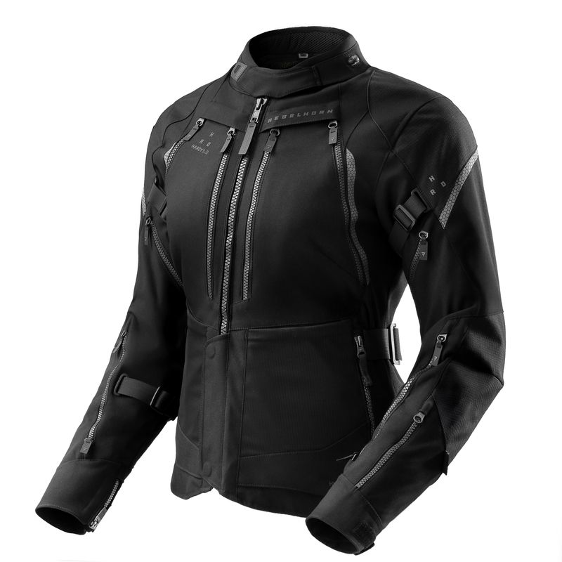 KURTKA TEKSTYLNA REBELHORN HARDY 3.0 LADY BLACK XS KURTKA TEKSTYLNA REBELHORN HARDY 3.0 LADY BLACK XS