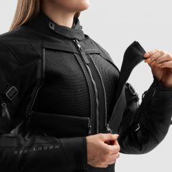 KURTKA TEKSTYLNA REBELHORN HARDY 3.0 LADY BLACK XS
