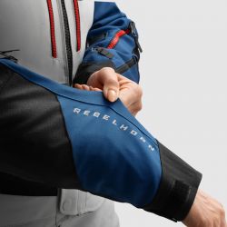 KURTKA TEKSTYLNA REBELHORN HARDY 3.0 LADY BLUE/GREY/RED 5XL