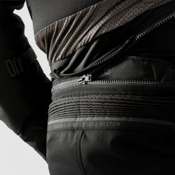 SPODNIE TEKSTYLNE REBELHORN BORG II BLACK (DŁUGA NOGAWKA) S