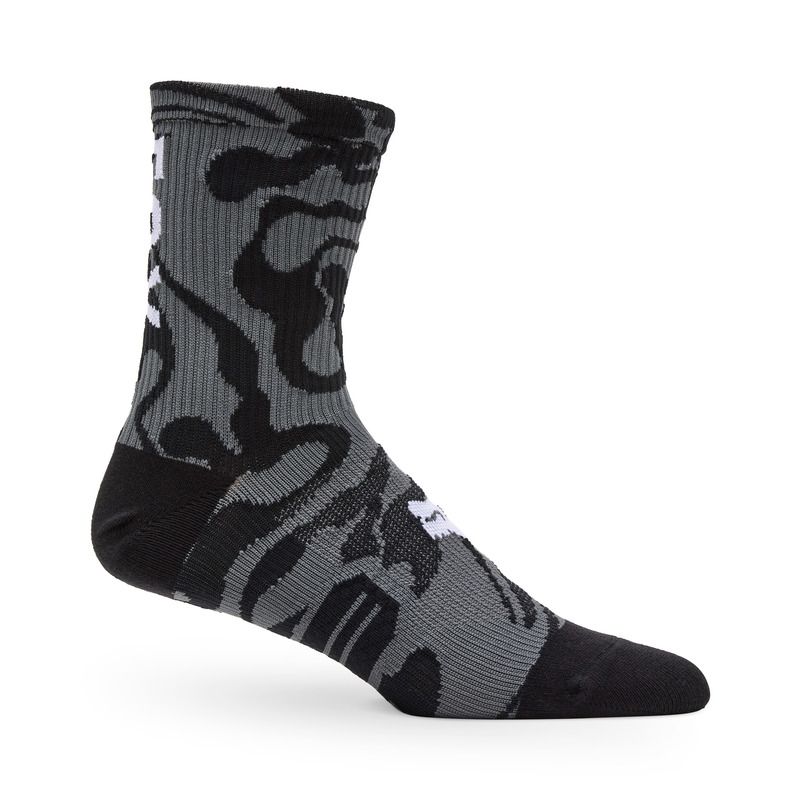 SKARPETY FOX 6 RANGER FREQUENCY BLACK  ENDURO CROSS