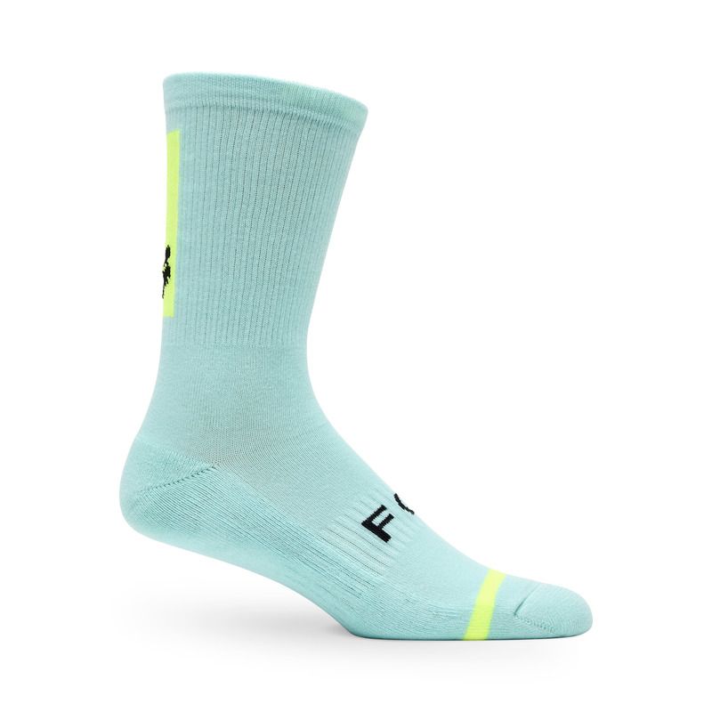 SKARPETY FOX 8 DEFEND LIGHT BLUE  ENDURO CROSS