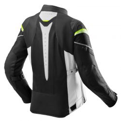 KURTKA TEKSTYLNA REBELHORN HIFLOW V LADY BLACK/GREY/FLUO YELLOW XS