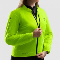 KURTKA TEKSTYLNA REBELHORN HIFLOW V LADY BLACK/GREY/FLUO YELLOW XS