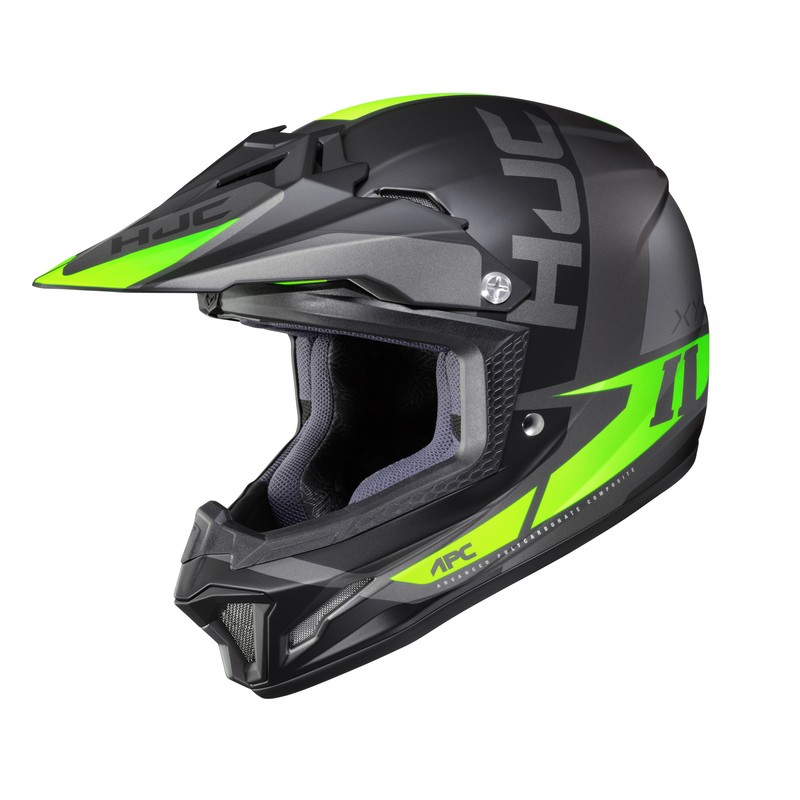 KASK HJC JUNIOR CL-XY II CREED GREY/YELLOW S