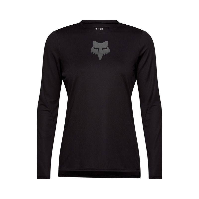 KOSZULKA ROWEROWA Z DŁUGIM RĘKAWEM FOX LADY RANGER HEAD BLACK ENDURO CROSS KOSZULKA ROWEROWA Z DŁUGIM RĘKAWEM FOX LADY RANGER HEAD BLACK ENDURO CROSS