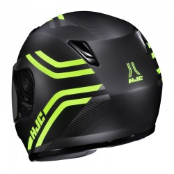 KASK HJC JUNIOR CL-Y STRIX BLACK/YELLOW S