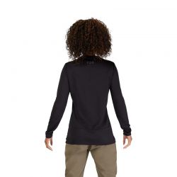 KOSZULKA ROWEROWA Z DŁUGIM RĘKAWEM FOX LADY RANGER HEAD BLACK  ENDURO CROSS