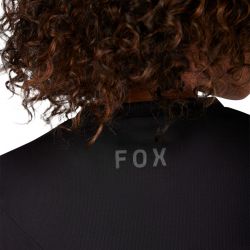 KOSZULKA ROWEROWA Z DŁUGIM RĘKAWEM FOX LADY RANGER HEAD BLACK  ENDURO CROSS