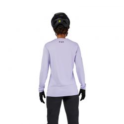 KOSZULKA ROWEROWA Z DŁUGIM RĘKAWEM FOX LADY RANGER HEAD LILAC  ENDURO CROSS