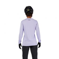 KOSZULKA ROWEROWA Z DŁUGIM RĘKAWEM FOX LADY RANGER HEAD LILAC  ENDURO CROSS