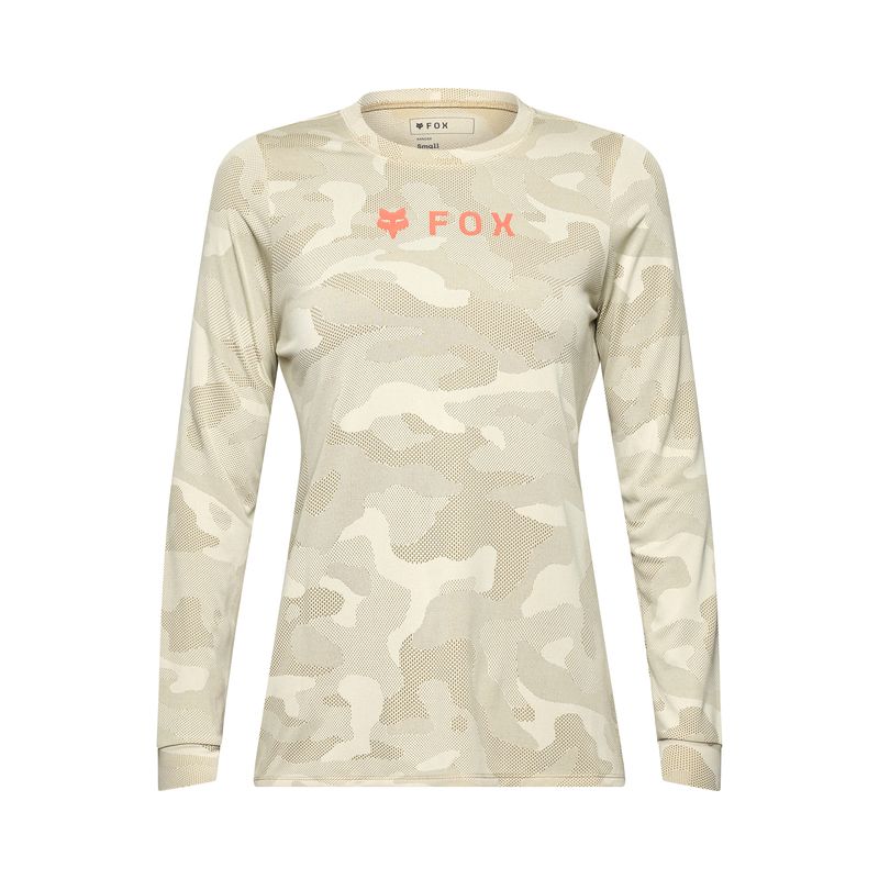 KOSZULKA ROWEROWA Z DŁUGIM RĘKAWEM FOX LADY RANGER TRU DRI CREAM ENDURO CROSS KOSZULKA ROWEROWA Z DŁUGIM RĘKAWEM FOX LADY RANGER TRU DRI CREAM ENDURO CROSS