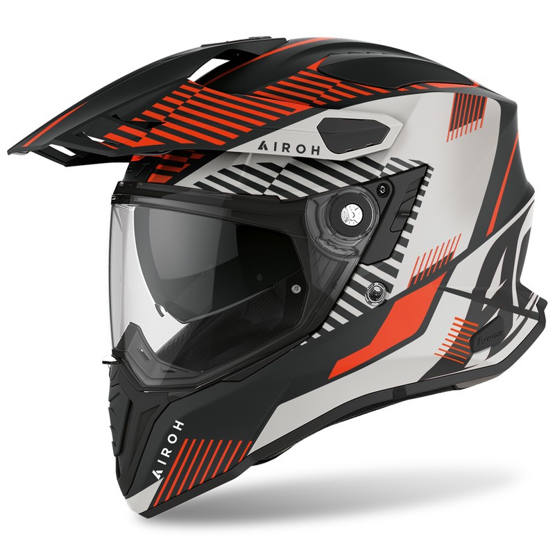 KASK AIROH COMMANDER BOOST ORANGE MATT 