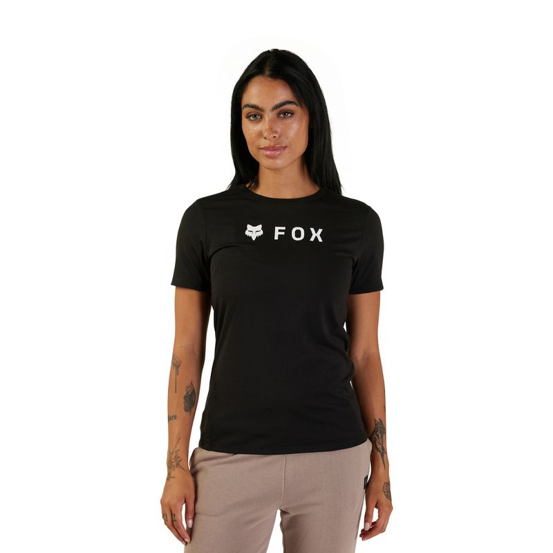 T-SHIRT FOX LADY ABSOLUTE TECH BLACK  ENDURO CROSS