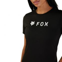 T-SHIRT FOX LADY ABSOLUTE TECH BLACK  ENDURO CROSS