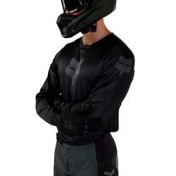 BLUZA FOX 180 BLACKOUT BLACK  ENDURO CROSS