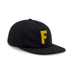 CZAPKA Z DASZKIEM FOX BIG F ADJUSTABLE WOOL BLACK  ENDURO CROSS