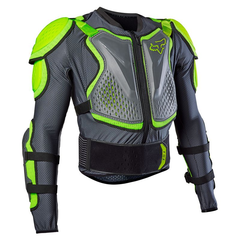 KOSZULKA Z OCHRANIACZAMI FOX TITAN SPORT DARK SHADOW  ENDURO CROSS