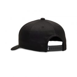 CZAPKA Z DASZKIEM FOX JUNIOR LITHOTYPE 110 SB BLACK/BLACK  ENDURO CROSS
